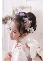 マニッシュ(mannish)&nbsp;七五三7歳ヘアメイク