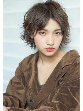 ラレイ(Lalei) 【Ｌａｌｅｉ】小顔センターパート×ノーブルショート