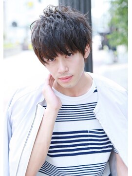 モットコウ 倉敷駅前(Mot-Co) ブラウンアッシュ・束感×ラフ感・マッシュ