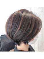 シータ ふじみ野(THETA)&nbsp;ショートヘア×ハイライト