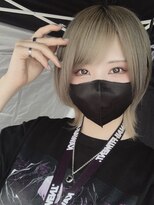 リアイス(Re:ICE) ホワイトミルクティーことりベージュショートウルフ