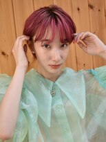 ブゾン(buZon)&nbsp;【buZonブゾン】ビビットピンクマッシュショート