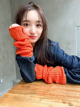 ロロ(ro-ro) 【恵比寿ro-ro】顔まわりレイヤー×イルミナグレージュ