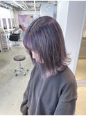 【色落ちも可愛い】パープルラベンダー