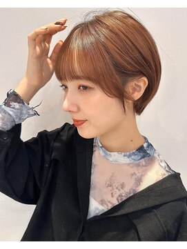 レイラバイアフロート 吉祥寺(Lila by afloat) 大人可愛い20代30代40代くびレイヤーショートボブ丸みショート