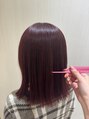 オシャマヘアー マチニワ店 ブリーチなしでも暖色系楽しめます!