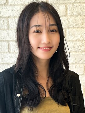 エステージ  喜連店(S-TAGE) アッシュブラック×うるツヤ髪ロング