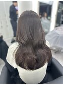 透明感のあるアッシュベージュカラー☆