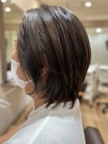 ヴィサージュ ディオ 柏モディ店(VISAGE dio) 白髪ぼかし　レイヤーボブ
