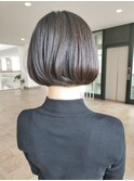 パツッとボブ/ショートカット/ショートヘア/20代/30代/40代