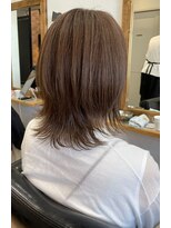 ハーツ(Heart's)&nbsp;白髪ぼかし×ミニウルフ