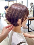 【 Ｉ. 】30代からの襟足すっきり前下がりショートボブ　川口