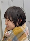 前髪カタログ/イメチェンスタイル／ウェーブパーマ/こなれミディ