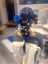 ネオリーブアーチ 武蔵小山店(Neolive arch)&nbsp;編みおろしアレンジ  武蔵小山