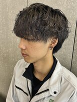 ニアウ 太田店(Niau)&nbsp;ブリーチパーマ波巻きスパイラルパーマツイストスパイラルパーマ