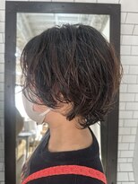 レガーレ(Legare) 春先にオススメショートウルフパーマスタイル(中区紙屋町)
