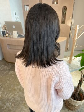 ユッカ 梅田(YUCCA) 【 YUCCA 】大人可愛い20代30代オリーブグレージュ/透明感カラー