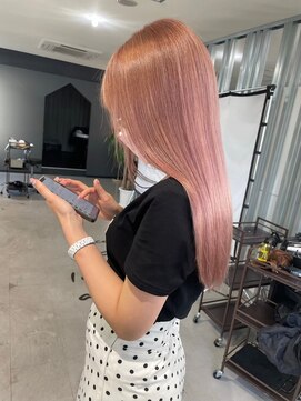 キング 枚方店(K!ng) 縮毛矯正髪質改善ハイライトレイヤーカット枚方美容室エクステ