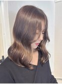 Instagram/annuy__o0 顔まわりカット/ブラウン/韓国巻き