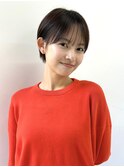 ハイライトカラー ピンクベージュ ウェーブカール ボブルフ 浦和