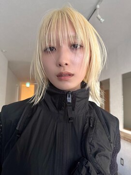 ソイ コンク 下北沢(soi conc) 【抜きっぱなしblond】エフェクトブリーチ_ブロンド_ストレート