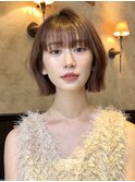 ☆【春日】ブリーチなしカラーくせ毛カット小顔ヘア23
