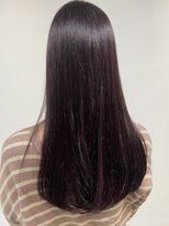 ヘアーアンドカラー ルジャルダン 葛西店(le jardin)&nbsp;シームレスストレート×ラベンダーグレージュ