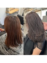 ジーレ(jiire)&nbsp;上品大人ハイライト　白髪ぼかし