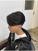 【MEN’S HAIR/サーフカール/刈り上げセンターパート/千葉】