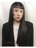 ミース(MIES)&nbsp;ステップカット/黒髪姫カット