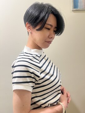 ラウンジ モリオ イケブクロ(Lounge MORIO Ikebukuro) 【morio】綺麗でかっこいい黒髪ショート♪