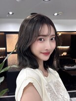 ピリオド 赤坂(Period.)&nbsp;ショートヘアーアッシュグレージュ髪質改善　赤坂見附