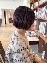 ヘアーアイストゥーレ(HAIR ICI TRE)&nbsp;ブリーチなしダブルカラー透明感ラベンダー担当渡辺聖