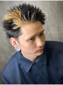 ボックスショート/ハイトーンカラー[栄駅/理容室]