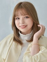 ロアーヘアー フォルド 小倉店(RAWR hair FOLD)&nbsp;【RAWR】ベージュ系カラー くびれヘア ボブルフ