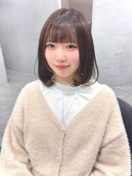 ジエクト カナウ(The Ect canow) マロンブラウン／ピンクブラウン／ショコラブラウン／姫カット