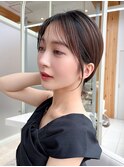 大人かわいい結んでも可愛い顔まわり♪似合わせカット