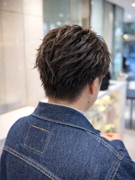 エアー 銀座タワー(AIR) メンズカットビジネススタイル爽やかアクティブショート刈り上げ