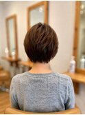 40代50代60代ショート/白髪ぼかし/ハイライト/髪質改善/入間　