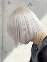 プネル(punel) 色落ち後も可愛い ホワイトブロンド シルバーカラー 原宿