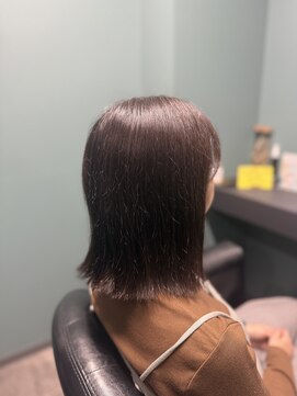 フレイムス ヘアアンドリラックス 吉川店(Frames hair&relax) 外ハネスタイル
