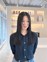 デュノヘアー 神戸三宮店(DUNO hair) 切りっぱなしカット/顔まわりレイヤー