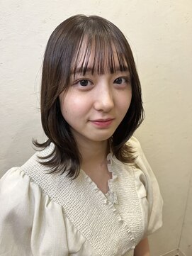 ヘアスペースブルーム エボリューション 庄内店(HAIR SPACE BLOOM evolution) 【庄内店/カットカラー】透明感カラー/アッシュカラー