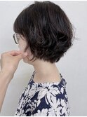 【morio原宿】ゆるふわショートボブ　40代50代60代　前下がり