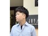 【無言】カット＋シェービング＋眉毛カット＋シャンプー　￥5830