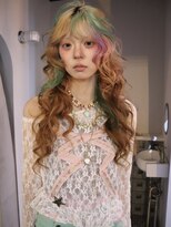 オルン(ORGN.) レイヤーカット ティントカラー ミックスカラー デザインカラー