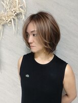 ハイストリートヘア(High street Hair)&nbsp;前髪なしのマッシュウルフスタイル