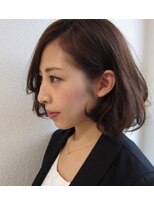 フェイスティ(FACE-T) 【FACE-T】前髪長めの大人ボブ『安井朋美』