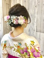 ヘアースペース ムーン(Hair Space MOON) 袴や着物のヘアーセットと着付は北区表町ヘアスペースムーンで!