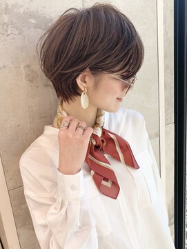 アンド ストーリーズ(&STORIES) ショート/ボブ【外ハネボブ/アッシュブラウン/】